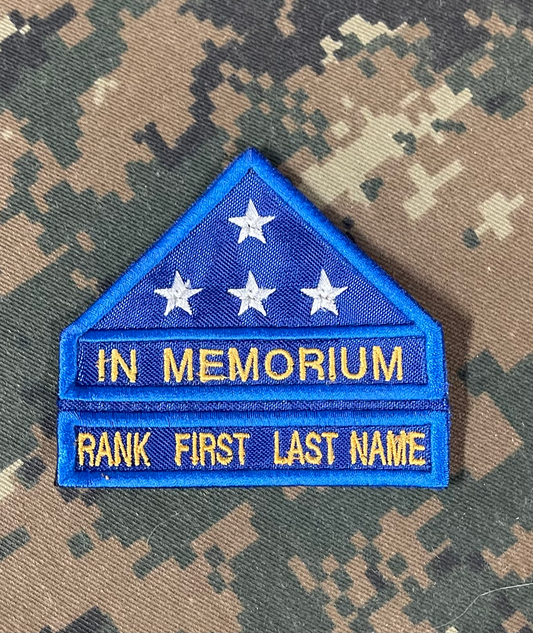 IMO Folded Flag with one name image 0